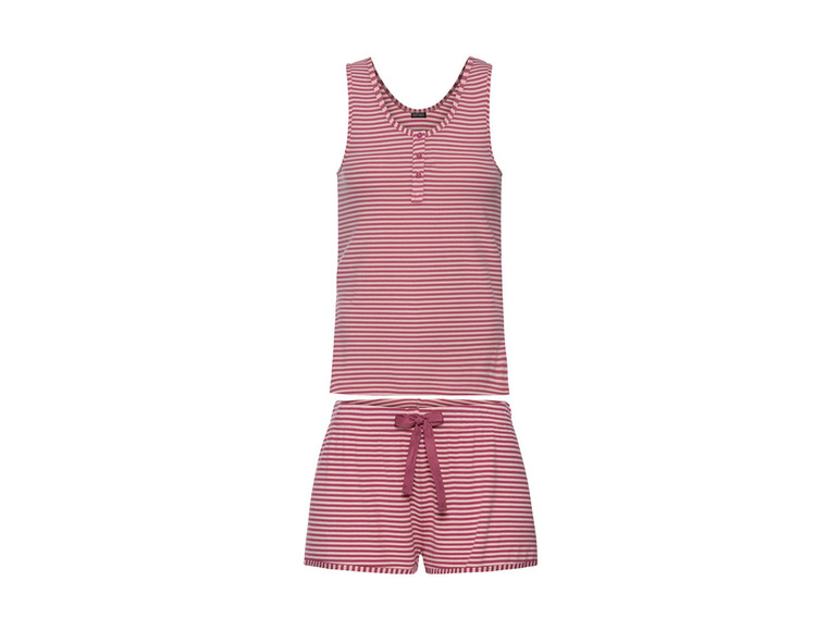 Aller en mode plein écran esmara® Pyjama d'été en fines côtes - Photo 9