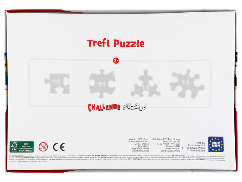 Ga naar volledige schermweergave: Trefl Challenge puzzel, 272 stukjes - afbeelding 2