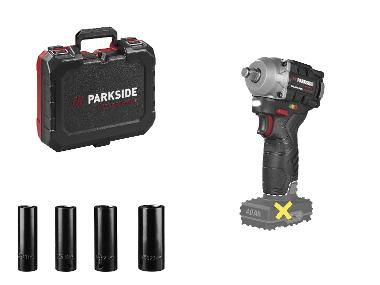 PARKSIDE PERFORMANCE® Boulonneuse à chocs sans fil 12 V »PPDSSA 12 A1«