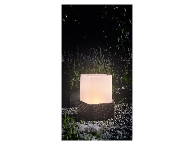 Ga naar volledige schermweergave: Ledsolarlamp rotan LIVARNO home - afbeelding 13