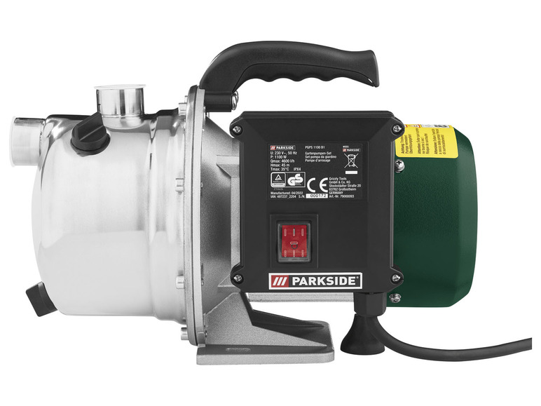 Ga naar volledige schermweergave: PARKSIDE® Tuinpompset »PGPS 1100 B1«, 1100 W - afbeelding 3