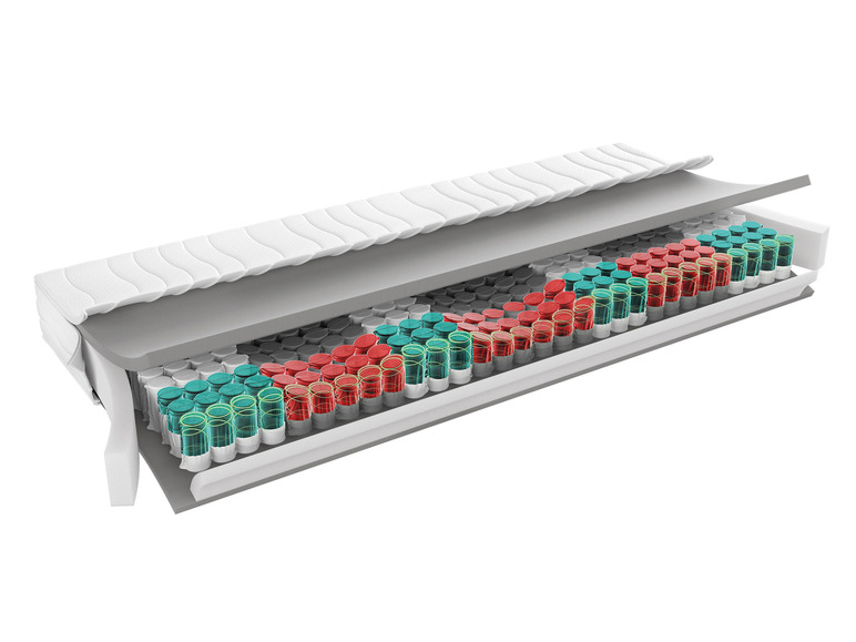 Ga naar volledige schermweergave: LIVARNO home Pocketveringmatras, 90 x 200, H3 - afbeelding 3