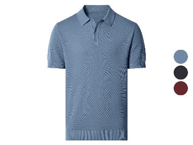 ESMARA MEN Polo en maille fine pour hommes