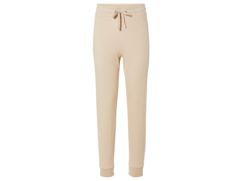 Pantalon de jogging beige avec cordon
