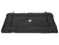 Tapis noir pour animaux de compagnie avec empreinte de patte