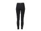 Zwarte dames sportlegging met hoge taille en zijzak.