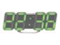 Horloge numérique LED avec affichage vert indiquant l'heure 07:36.