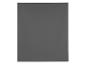 Nappe rectangulaire grise unie