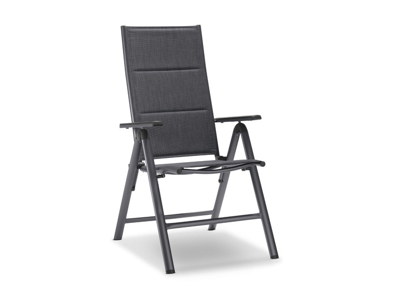 Aller en mode plein écran Set de jardin en aluminium premium anthracite avec table extensible et 4 chaises Toronto LIVARNO home - Photo 16