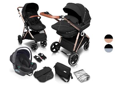 BabyGO Poussette 3en1 «Halime AIR Pram»