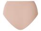 Culotte femme beige taille haute.