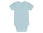Un body bébé bleu clair.