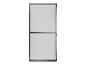 Deurhor met zwart frame en horizontale stang