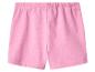 Roze kinderbroekje met elastische tailleband.