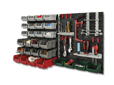 PARKSIDE® Wandorganizer, 43-delig, 2 wandelementen