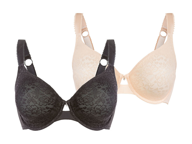 Ga naar volledige schermweergave: esmara® Set van 2 minimizer-beha's met kant - afbeelding 5