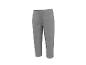 Pantalon de jogging capri gris avec cordon de serrage