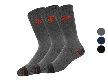 DUNLOP Chaussettes de travail pour hommes, 3 paires