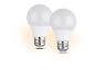 Twee witte LED-lampen