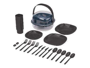 Service vaisselle camping, 33 pièces CRIVIT
