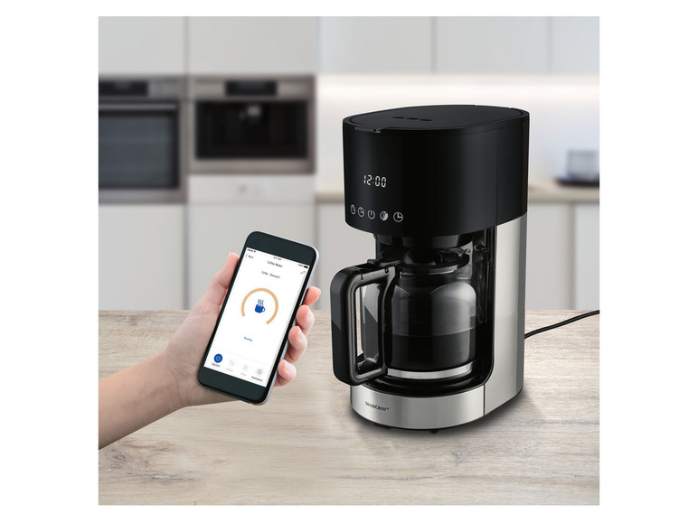 Ga naar volledige schermweergave: SILVERCREST® KITCHEN TOOLS Koffiezetapparaat Smart, 900 W - afbeelding 3