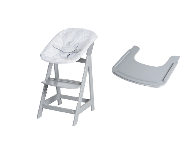 roba Chaise haute évolutive avec planche à manger