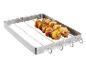 Grillmeester-spiesjes met gegrild vlees en groenten.