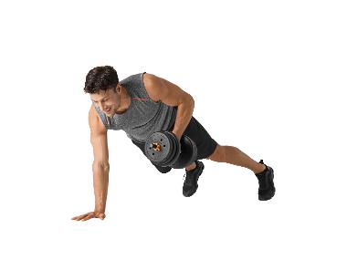 Passer 10 kg verstelbare halterset, 4-in-1 vrije gewichtenset voor vrouwen en mannen, fitnessstudio thuis krachttraining - roze