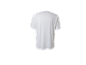 Wit t-shirt met korte mouwen, achterkant.