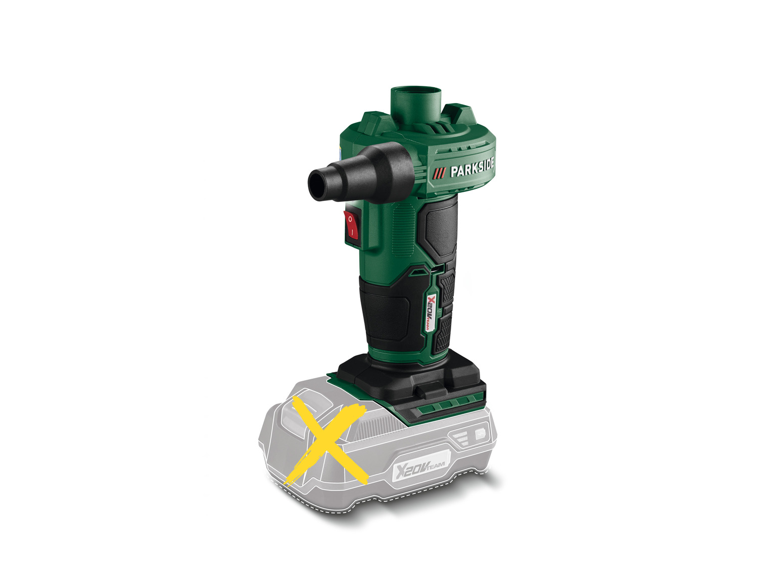 PARKSIDE® Copresor inalábrico y boba de aire » PKA 20-Li ', 20 V