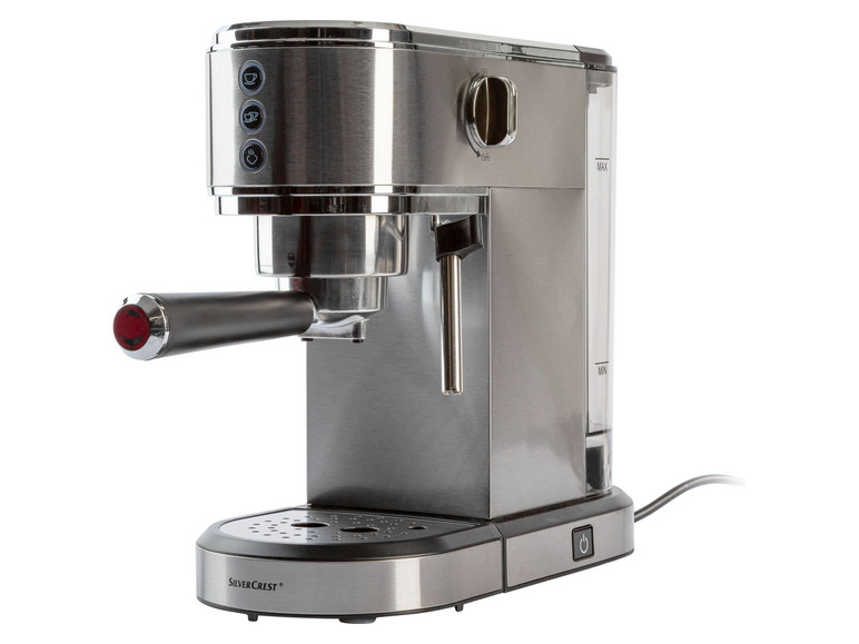 Ga naar volledige schermweergave: SILVERCREST® Espressomachine Slim, 1350 W - afbeelding 1