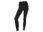 Leggings noirs pour le sport ou les vêtements décontractés.