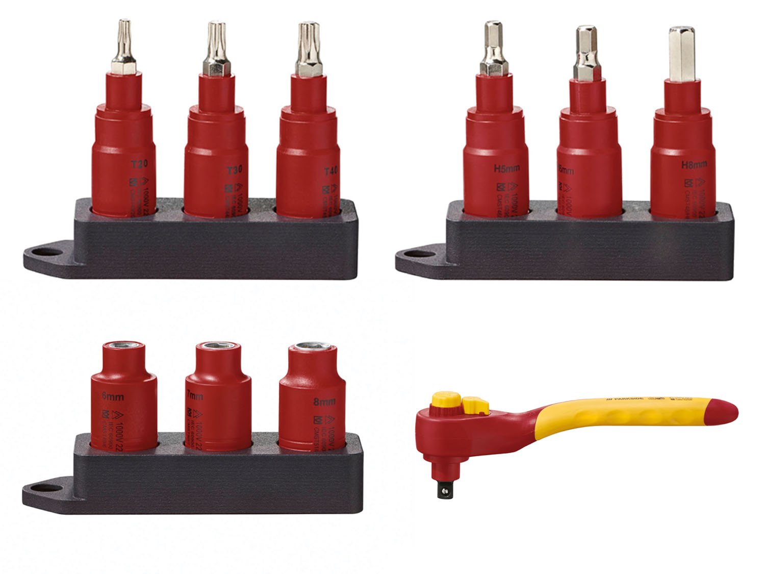 Ratel, bit- of doppenset PARKSIDE®