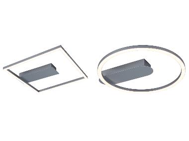 LIVARNO HOME Plafonnier LED, Blanc chaud