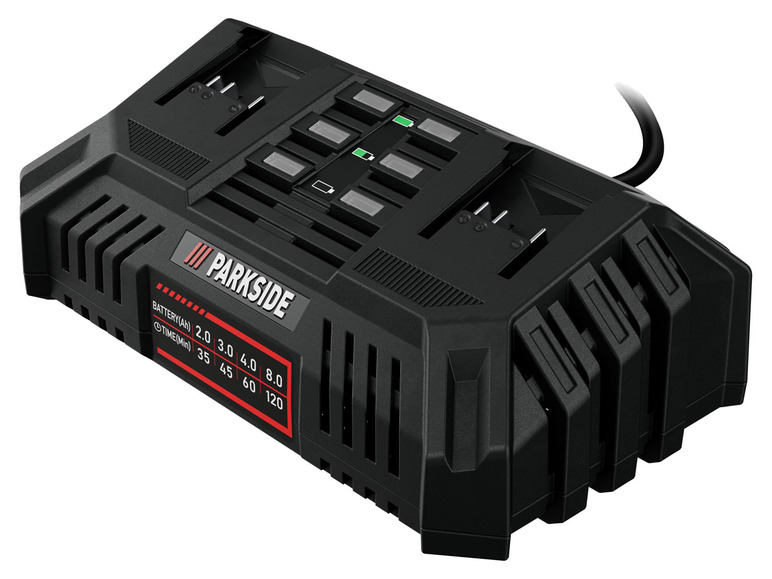 Ga naar volledige schermweergave: PARKSIDE® Dubbele oplader 20 V, 2 x 4,5 A »PDSLG 20 A1« - afbeelding 3