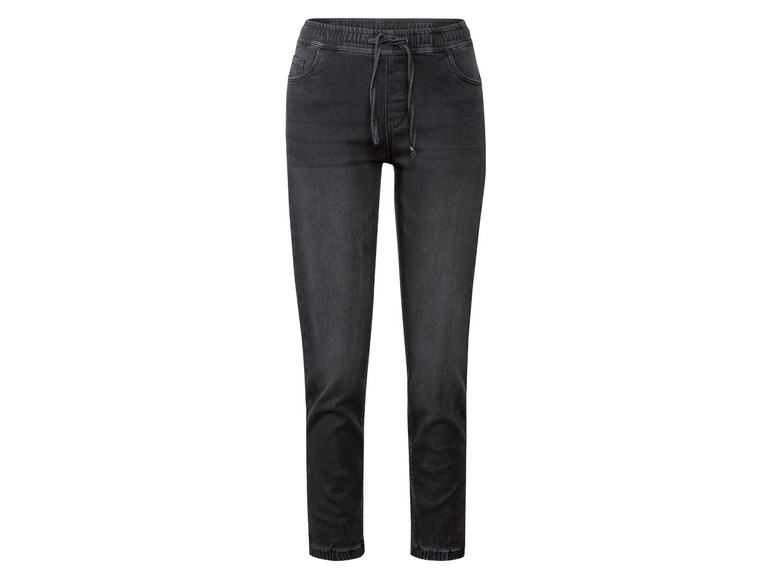 Ga naar volledige schermweergave: esmara® Comfortabele joggingbroek in denimlook - afbeelding 3