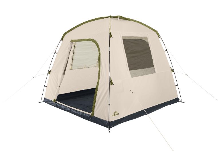 Beige Crivit kampeertent.