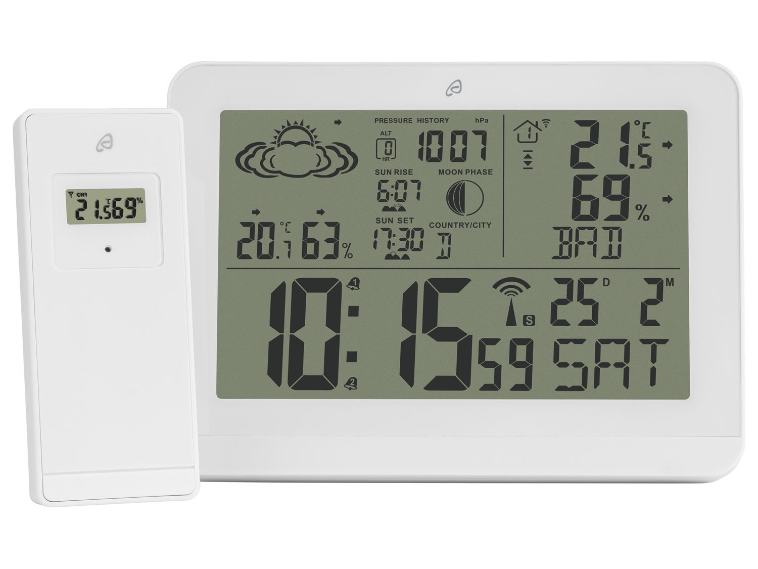 AURIOL® Station météo radio-pilotée