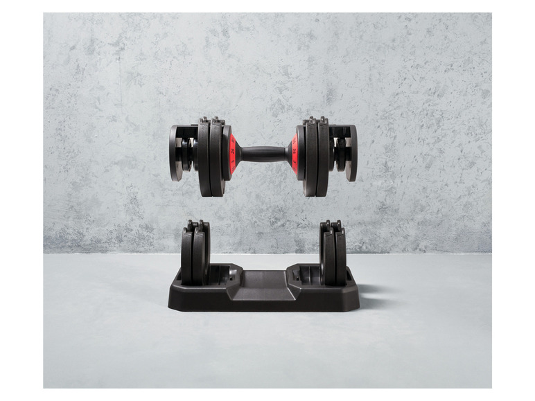 Ga naar volledige schermweergave: Set korte halters, verstelbaar, 25 kg CRIVIT - afbeelding 3