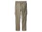 Pantalon cargo kaki avec taille élastique et poches latérales, vue arrière