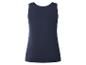 Débardeur femme bleu foncé, vue de dos