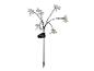 Tuinlamp op zonne-energie met libellen design.