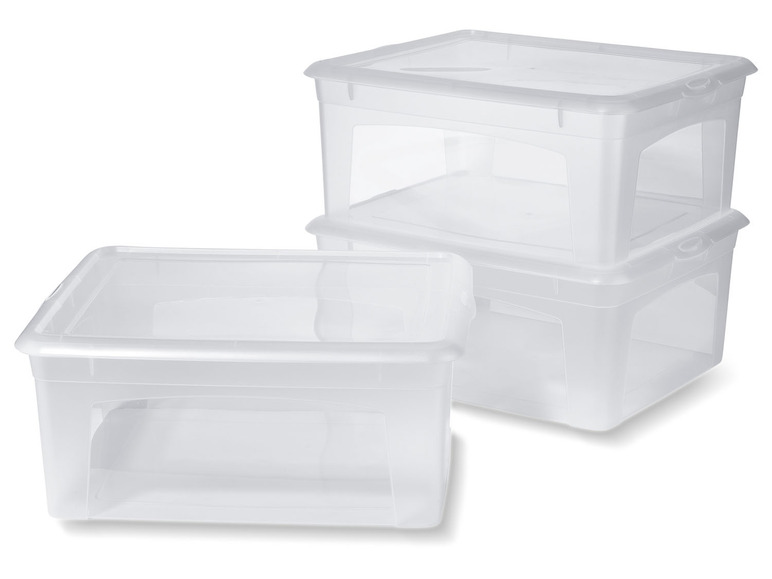 Ga naar volledige schermweergave: LIVARNO home Opbergboxen, set van 3 of 6, 4 L of 14 L - afbeelding 3
