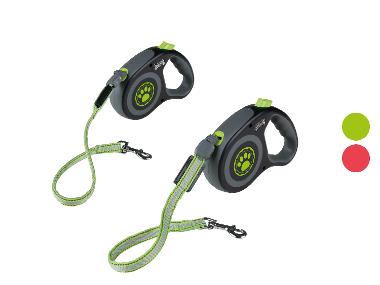 Laisse enrouleur à LED zoofari®