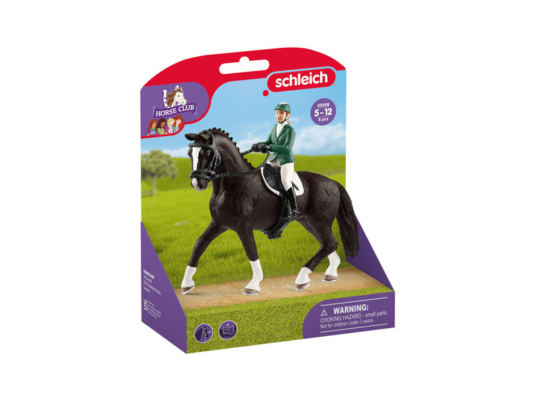 Ga naar volledige schermweergave: Schleich Paard met ruiter - afbeelding 8