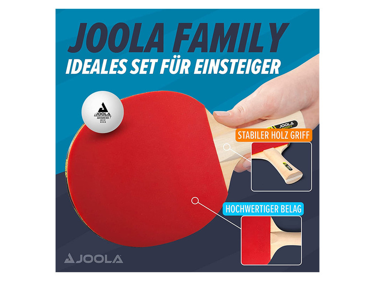 Ga naar volledige schermweergave: JOOLA Tafeltennisset in praktische opbergtas - afbeelding 3
