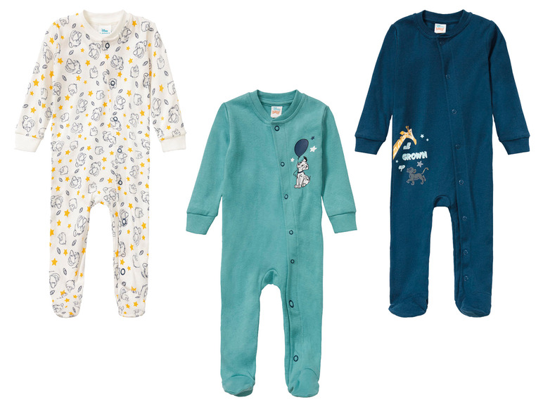 Aller en mode plein écran Pyjama en coton bio pour bébés - Photo 1