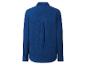 Lang blauw overhemd, achterkant.