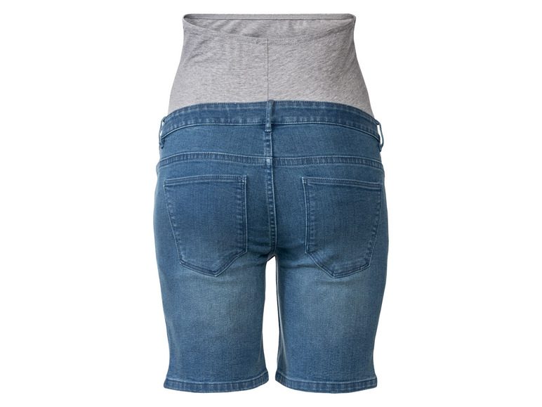 Ga naar volledige schermweergave: esmara® Zwangerschapsshort in jeans - afbeelding 8