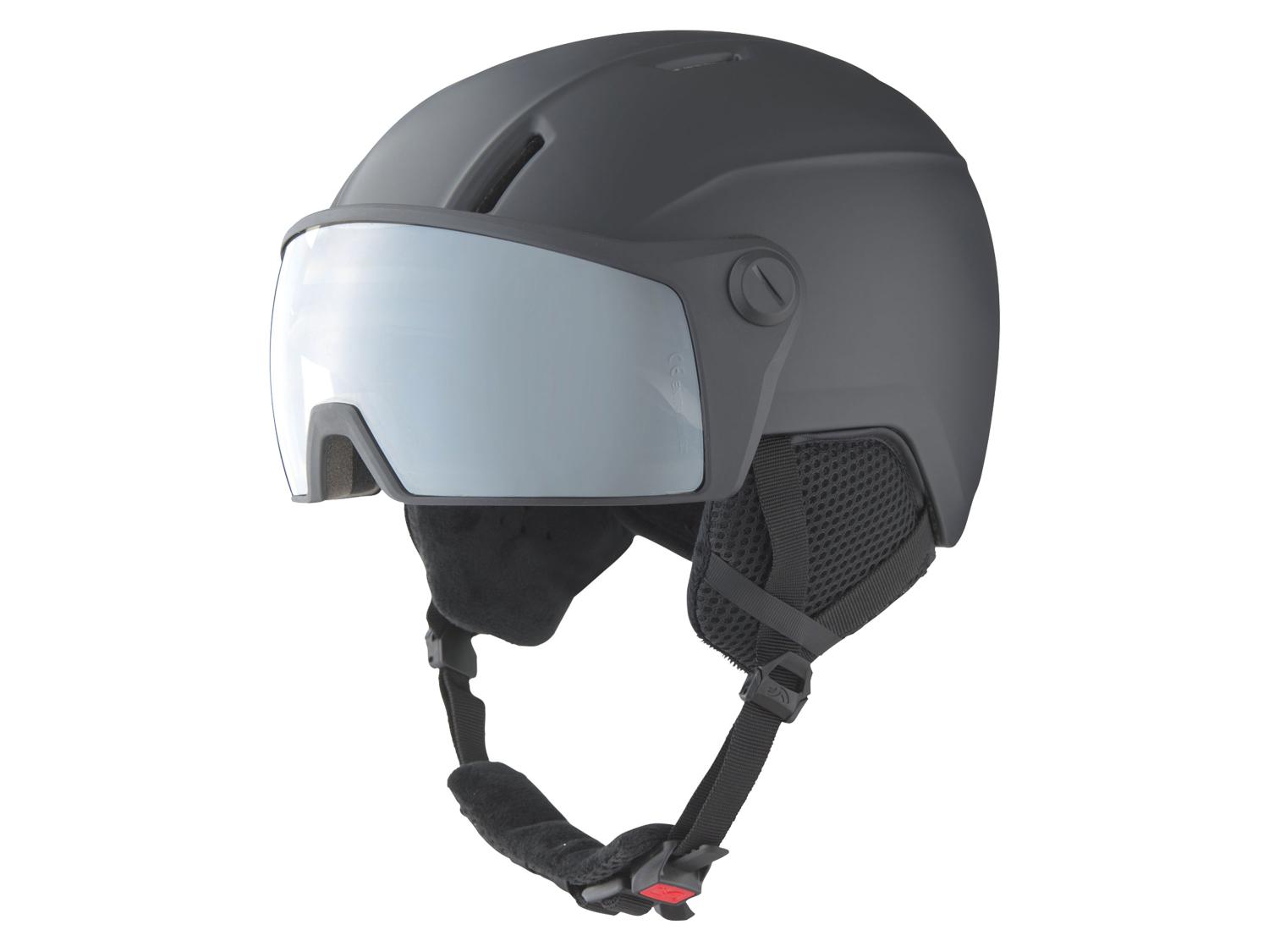 Casque De Snowboard Demon SK-517 Avec Audio Intégré - Taille 58-61 Cm, Couleur Argent - Sécurité Et Confort Optimaux
